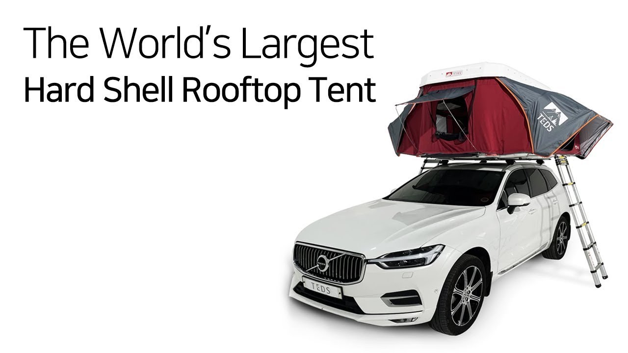 'Video thumbnail for Cozy Tedpop Pop Up Rooftop Tent Brings The Campground To Your Car!'