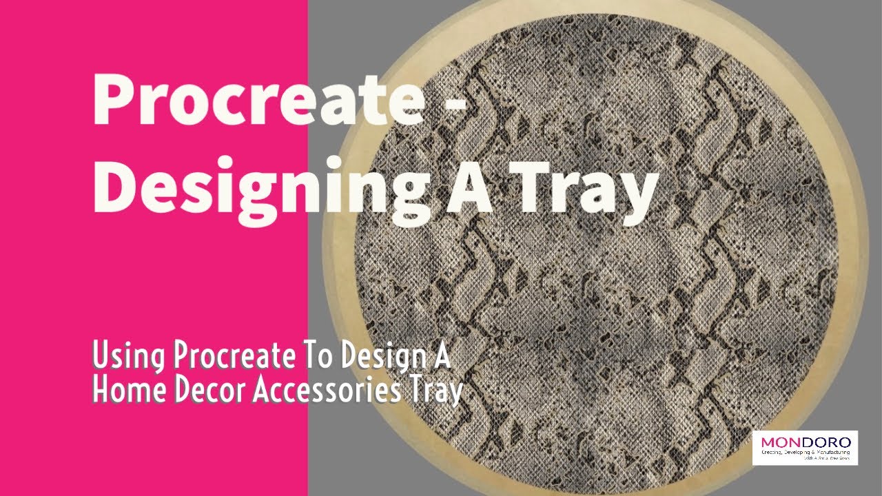 'Video thumbnail for Procreate - How To Design A Tray Using Procreate'