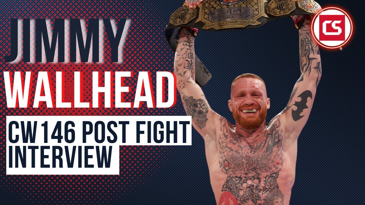 Video thumbnail for Jimmy Wallhead: Cage Warriors 146 Post-Fight Interview - Combat Sports UK
