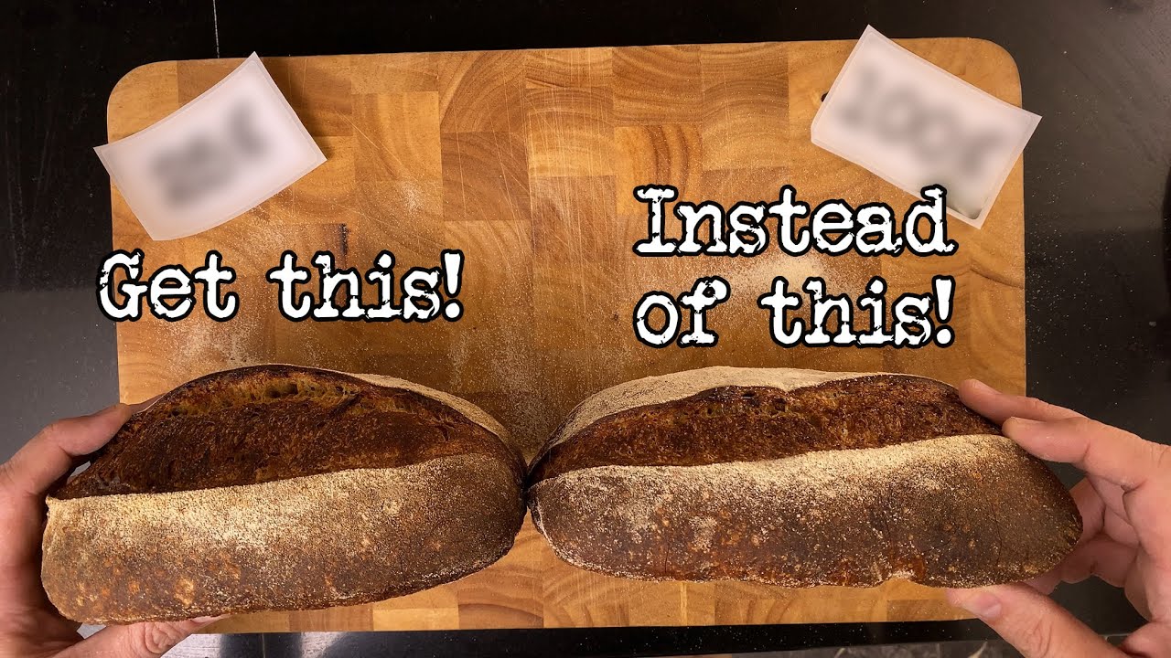 Video thumbnail for How do you avoid over fermenting your artisan sourdough bread? | Foodgeek Baking