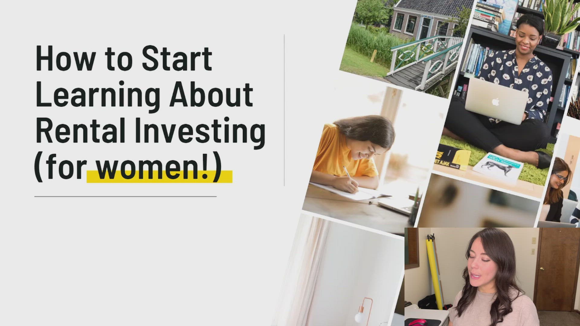 Video thumbnail for How Women Can Start Rental Investing