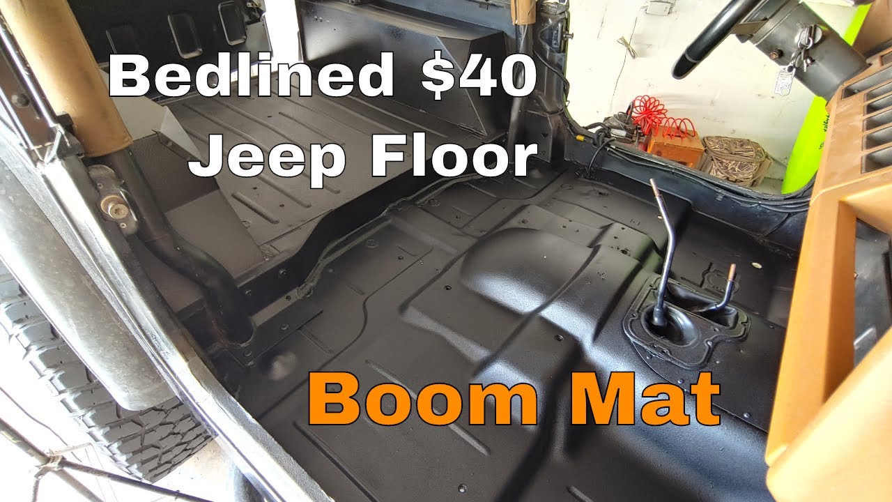 Video thumbnail for Reduce Floor Heat & Road Noise With $40 Boom Mat || Jeep Mods E34