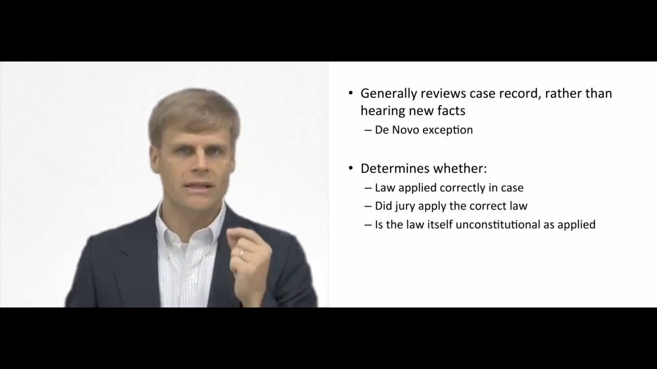 'Video thumbnail for Appellate Judge'