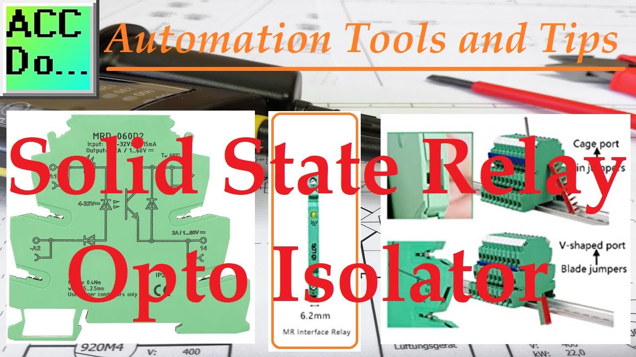 'Video thumbnail for Automation Tools - Solid State Relay Opto Isolator'
