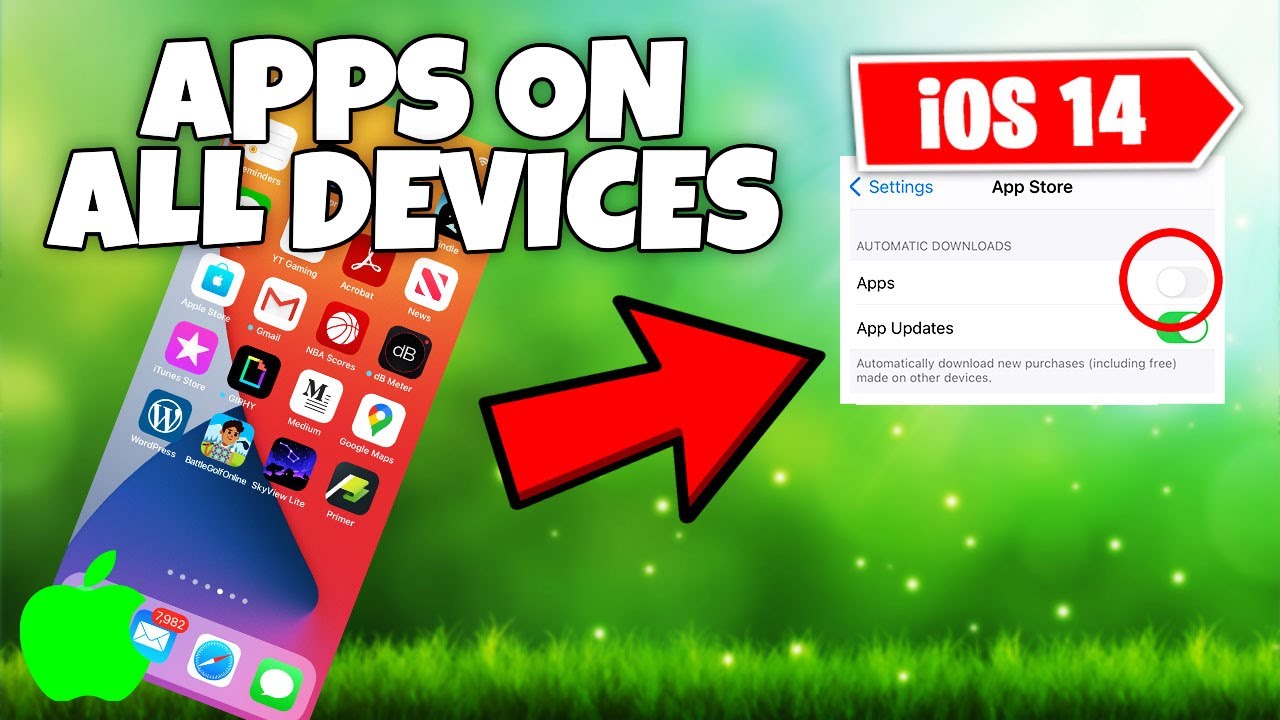 Video thumbnail for How To Stop Apps Downloading On All iOS Devices Automatically [iPhone & iPad]