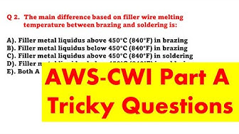 'Video thumbnail for AWS CWI Part A tricky questions Very important for the exam'