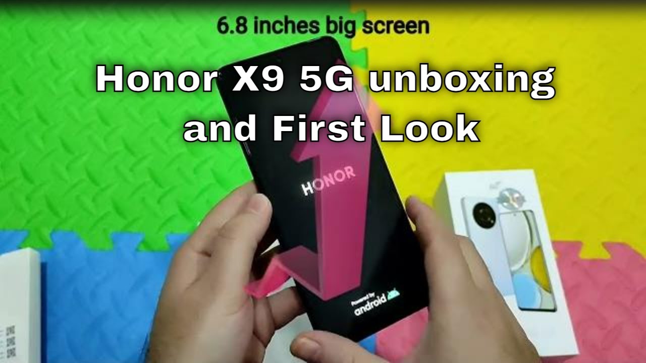 'Video thumbnail for Honor X9 5G unboxing and First Look'