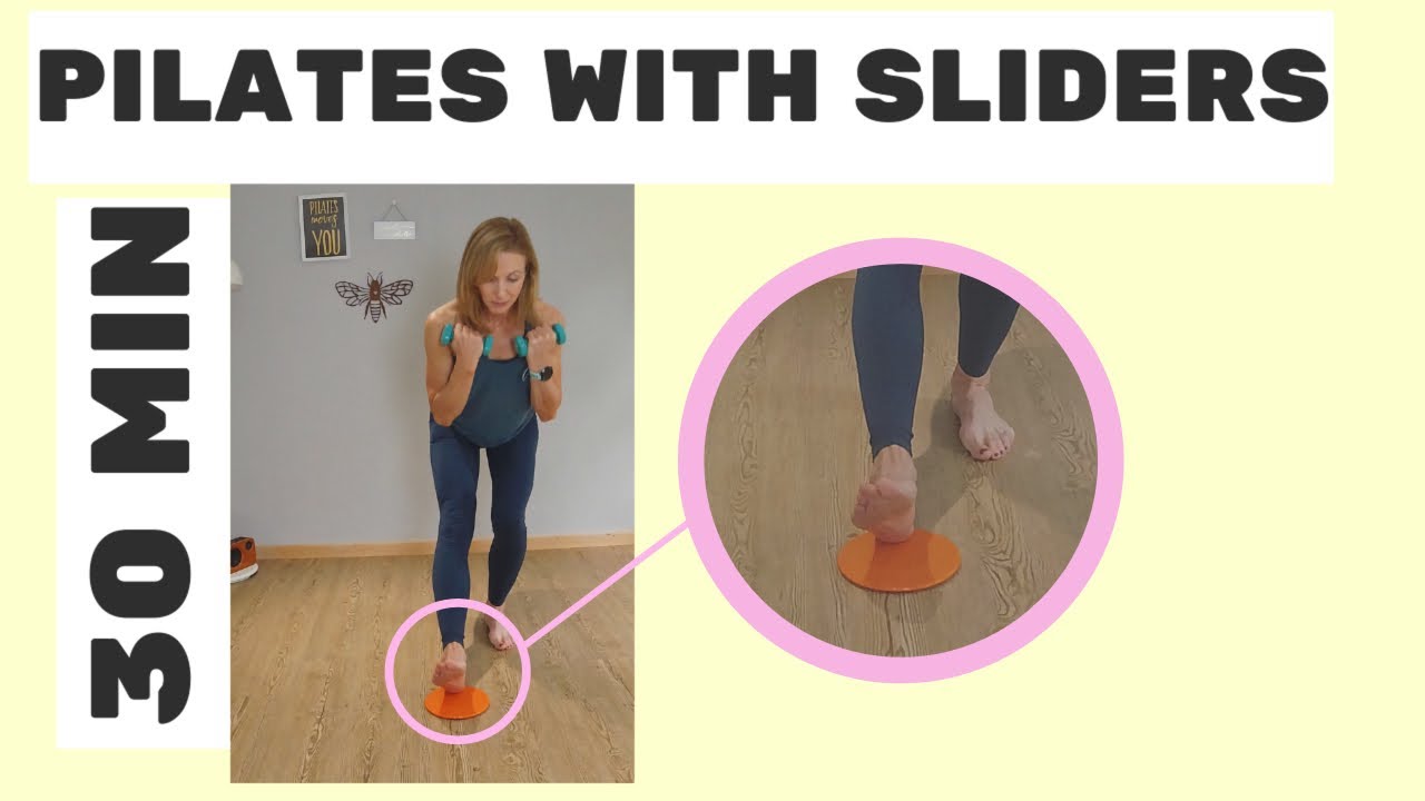 Video thumbnail for Pilates with Sliders - 30 minute full body workout