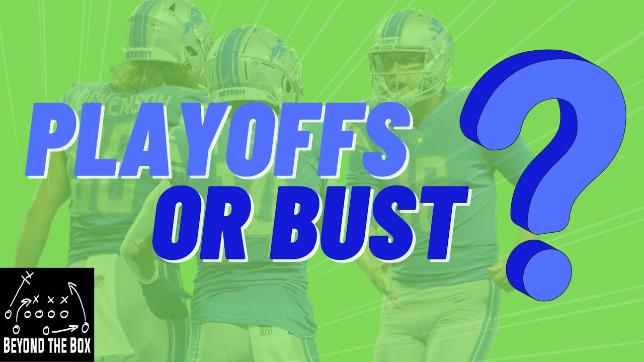 'Video thumbnail for Is the NFC North Championship the floor for the Detroit Lions?'