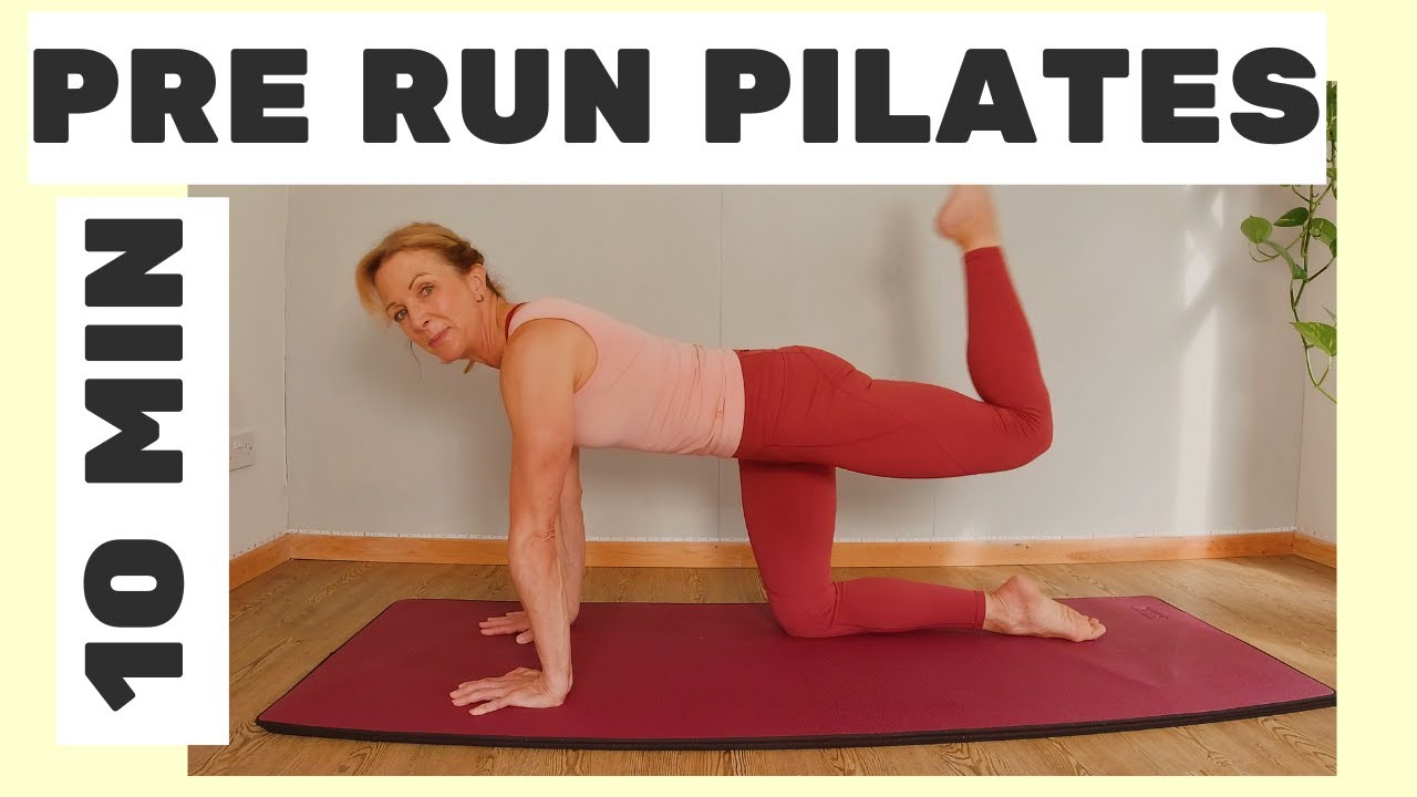 Video thumbnail for Pilates Pre Run Glute Activation