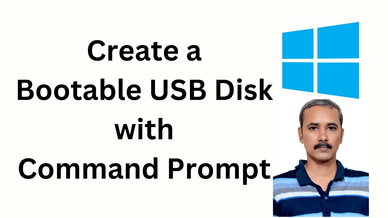 'Video thumbnail for How to Create a Bootable Windows 10 USB Disk using Command Prompt?'