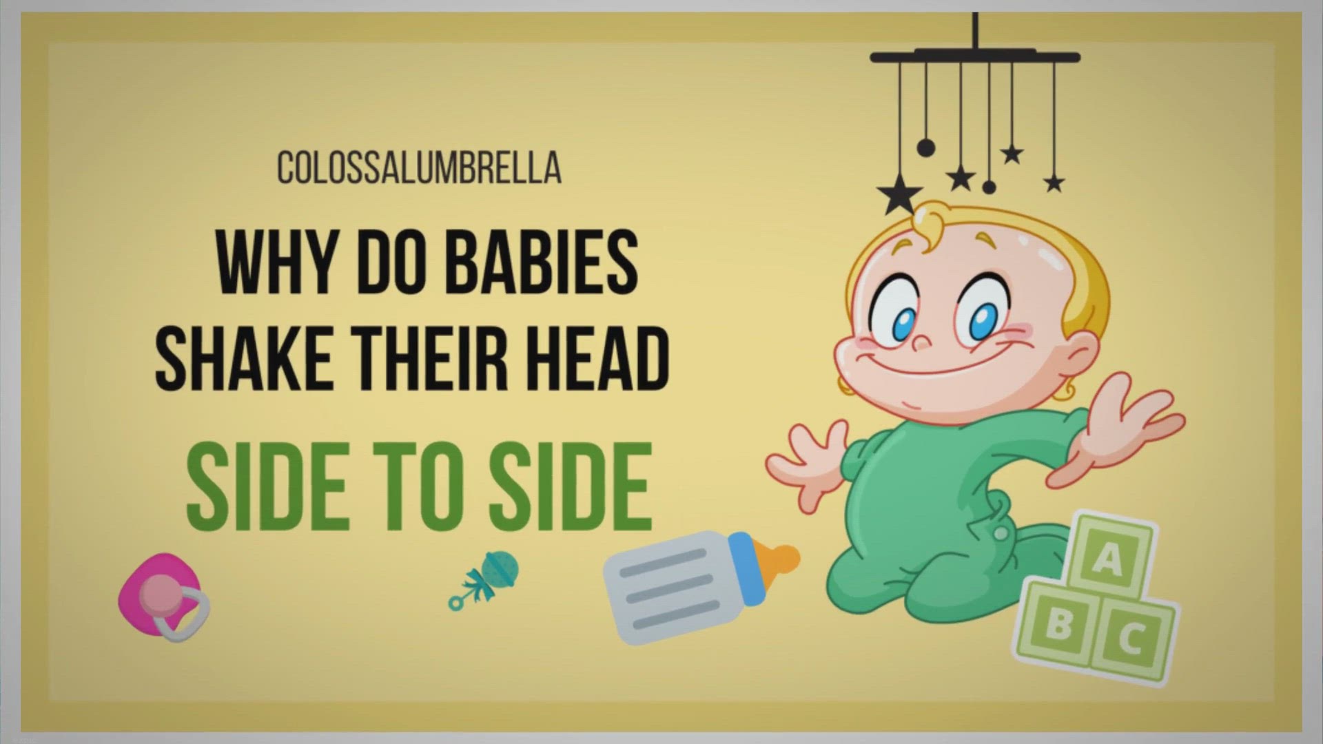 Video thumbnail for Why do babies shake their head side to side