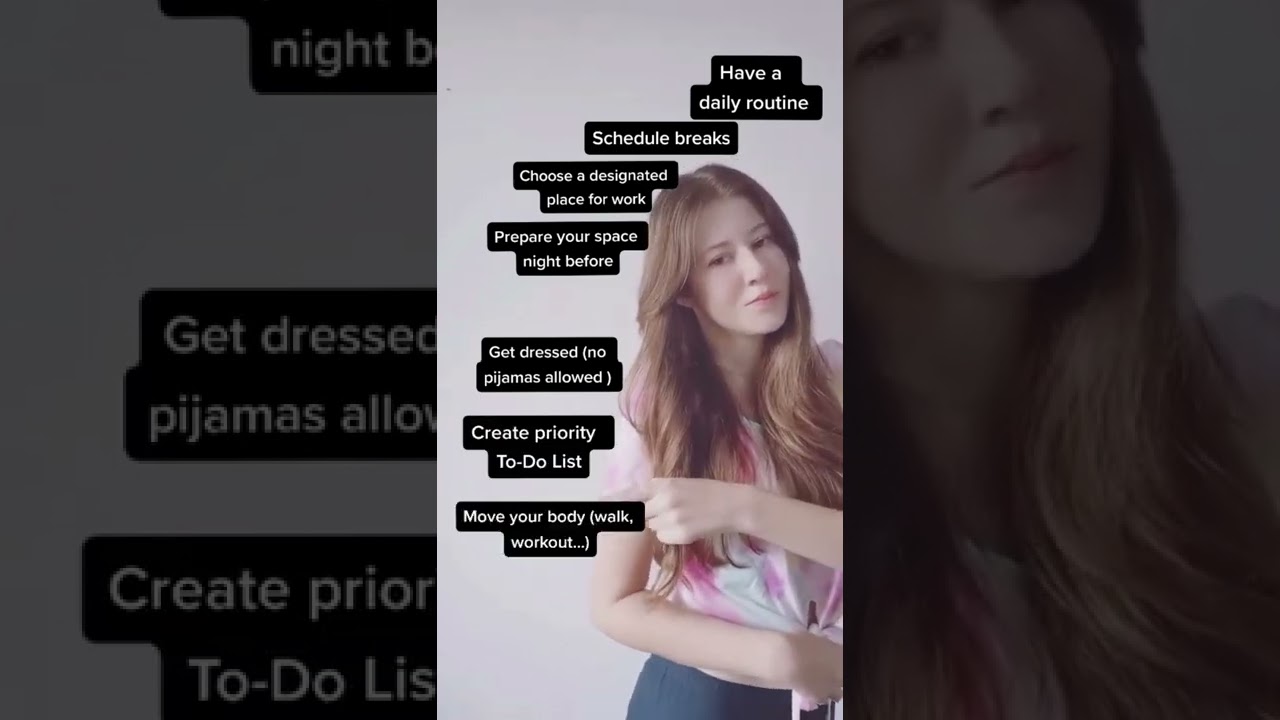 Video thumbnail for Tips to work from home #shorts #workfromhome