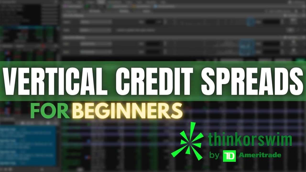 'Video thumbnail for How to Trade and Understand Short Vertical Spreads on ThinkorSwim'