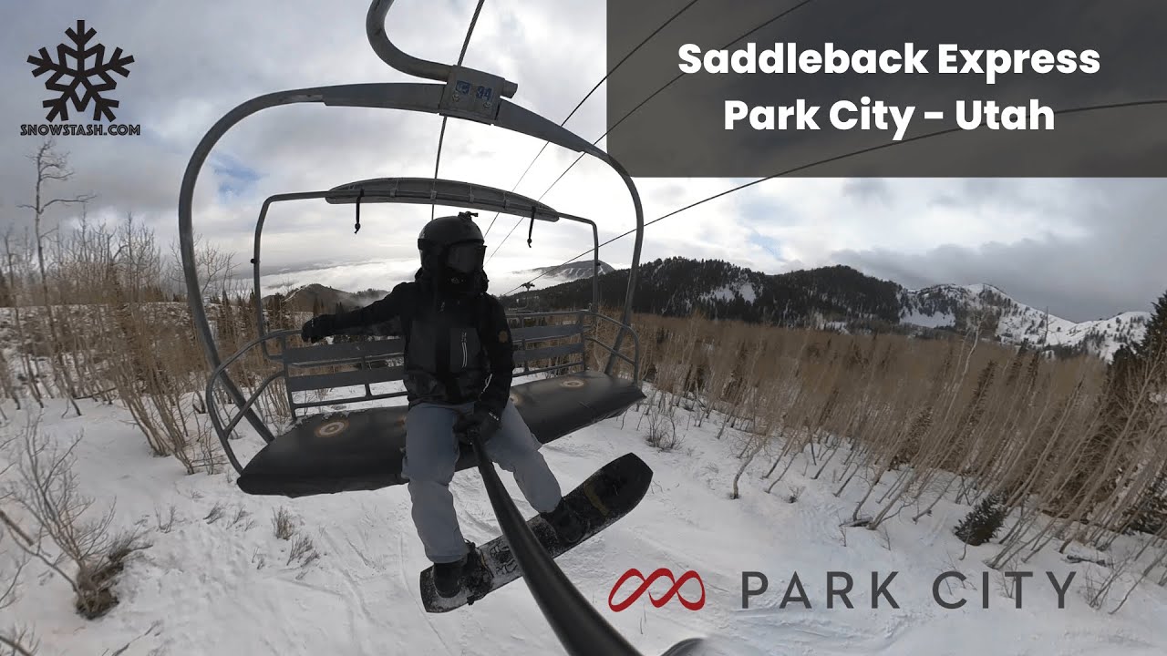 Video thumbnail for Saddleback Express 4K | Park City Mountain Resort | Utah #parkcity #skiutah #parkcityutah