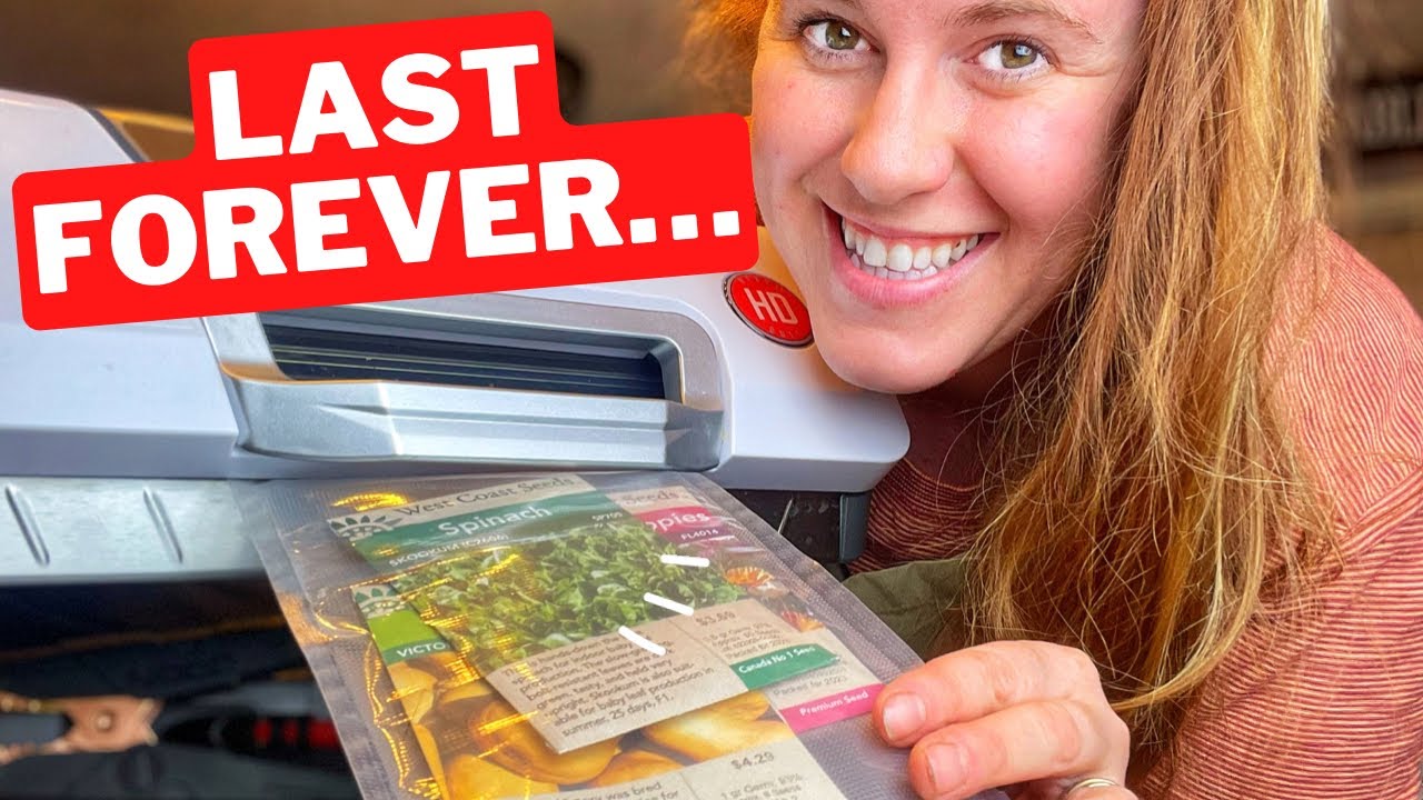 Video thumbnail for Can You Vacuum Seal Garden Seeds? Does It Extend The Life Of Your Seeds? | Gardening In Canada