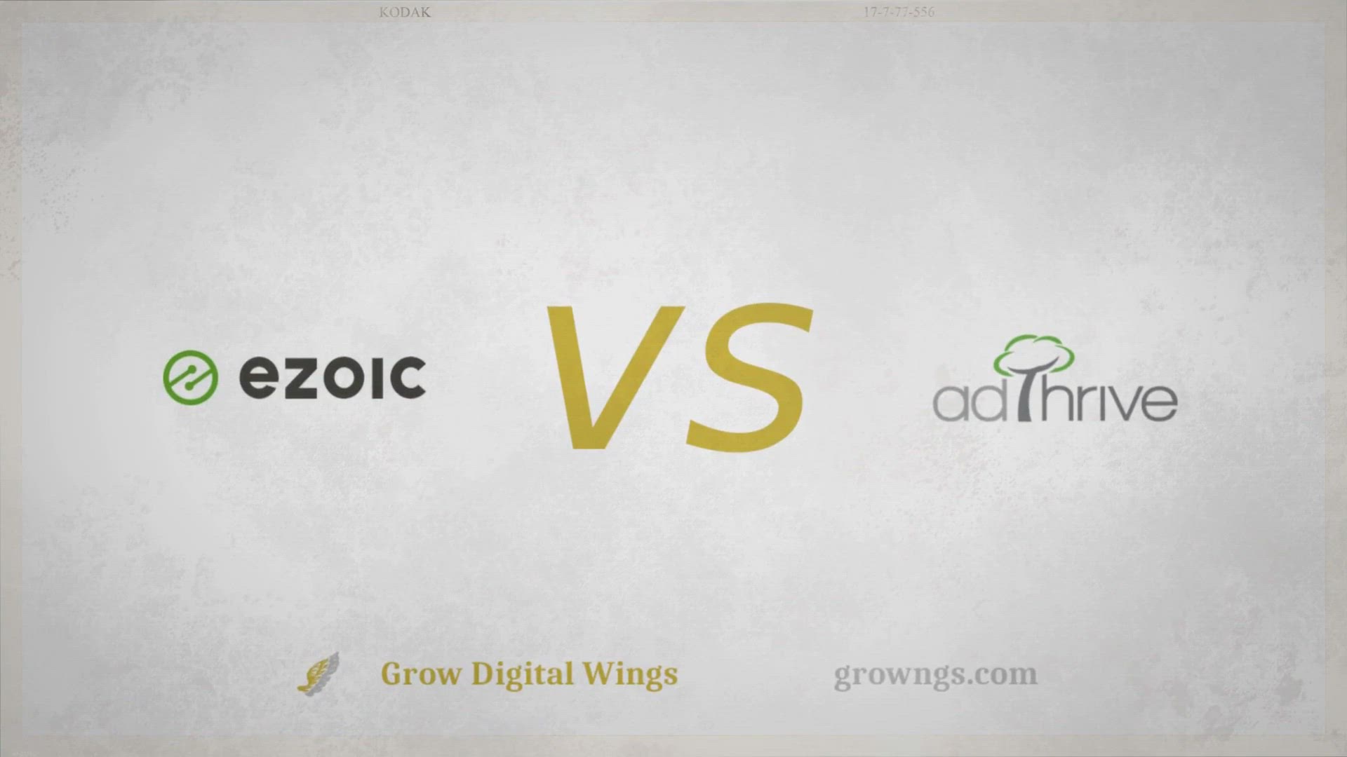 'Video thumbnail for Ezoic contre AdThrive: comparaison de deux géants publicitaires'