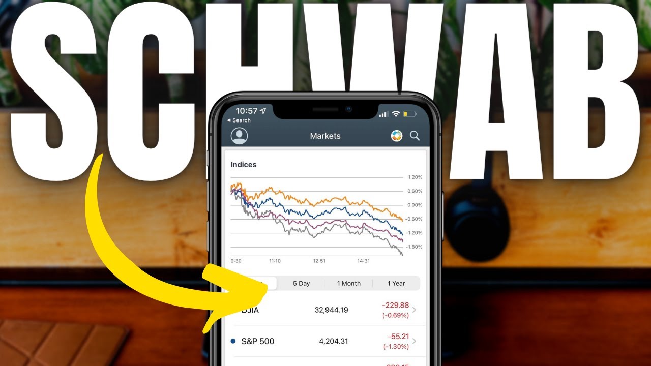 'Video thumbnail for Charles Schwab Mobile App Tutorial for Beginners'