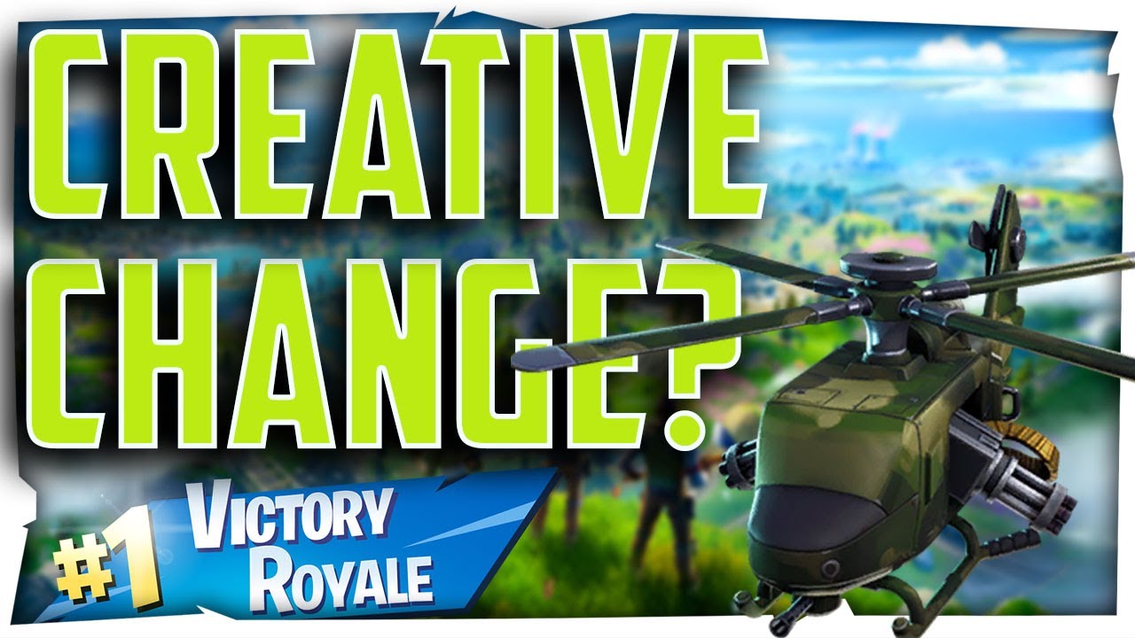 Video thumbnail for Fortnite Patch 12.10 - Amazing Creative News!