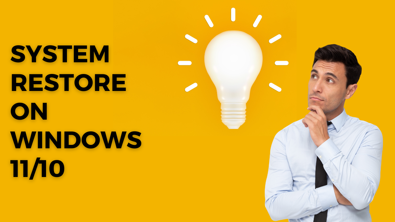 'Video thumbnail for Create and Use System Restore on Windows 11 or 10'