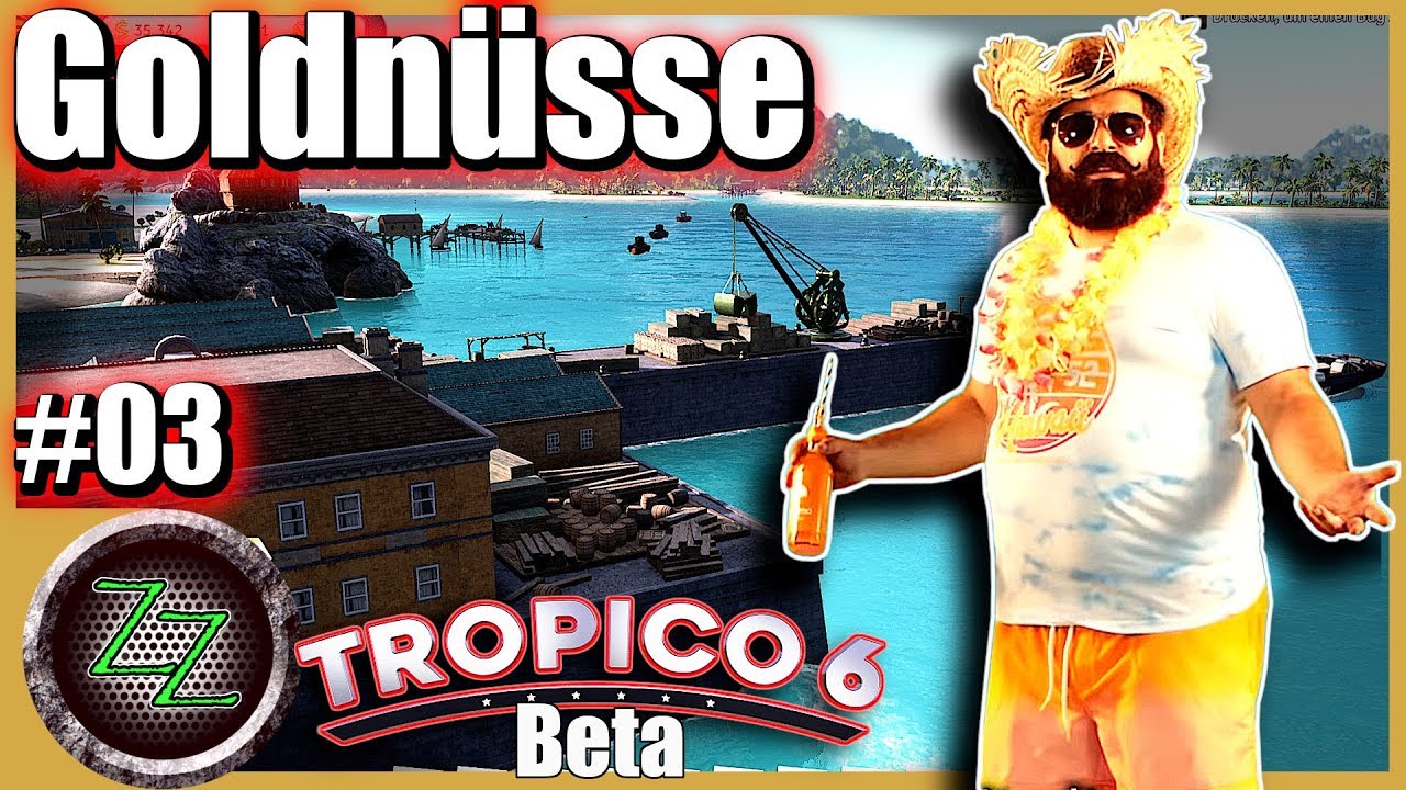 'Video thumbnail for Tropico 6 Gameplay German Folge 03 🌴🏝 Penultimos Plan mit der Goldnuss Beta Let's Play Deutsch'