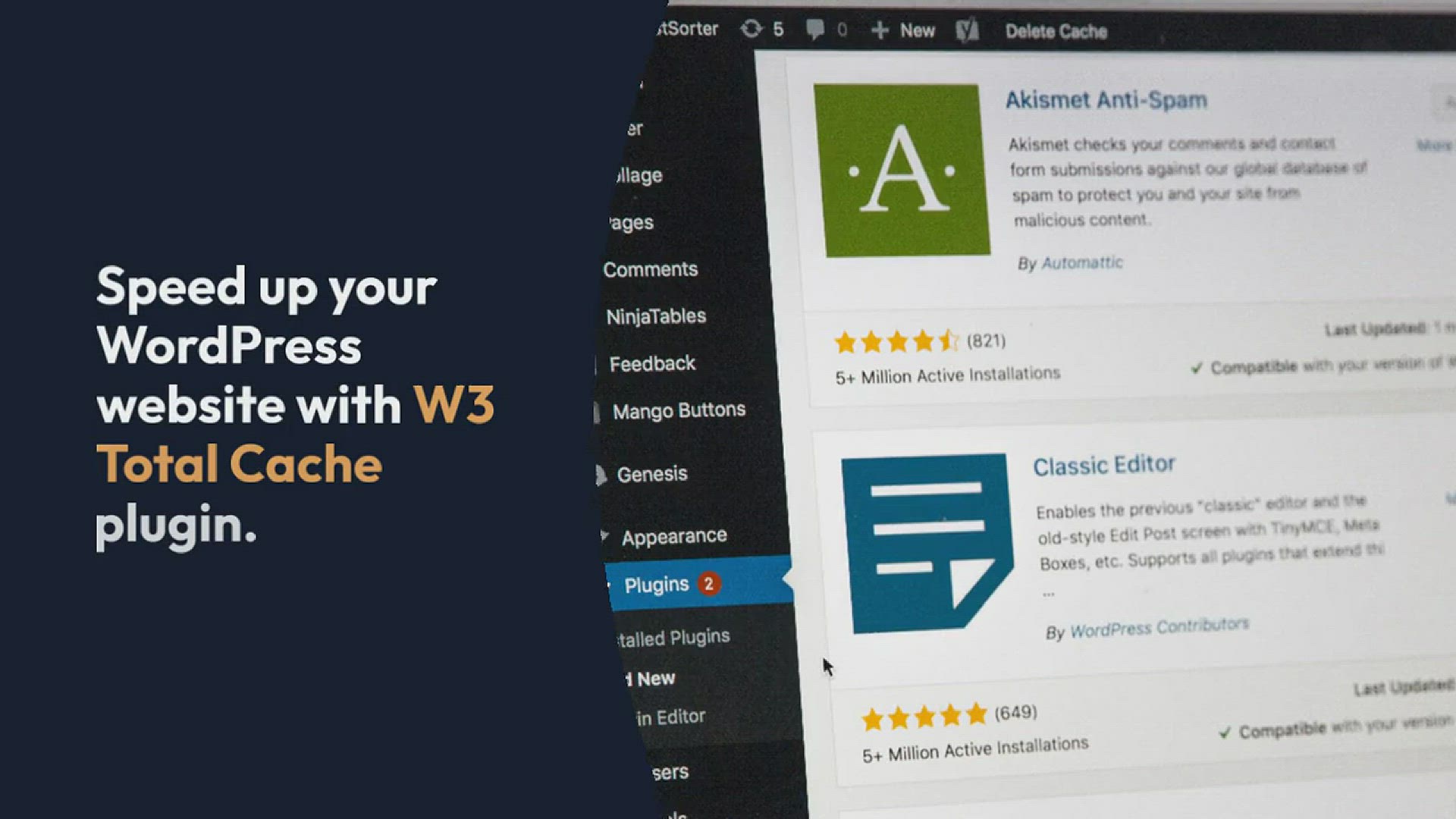 'Video thumbnail for How to Install W3 Total Cache for WordPress'