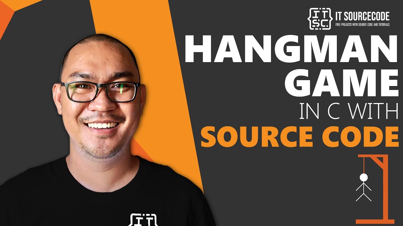 'Video thumbnail for Hangman Game in C with Source Code 2021 | C Projects with Source Code'