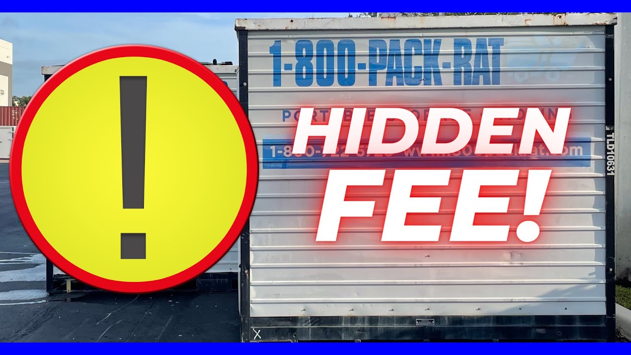 Video thumbnail for 1-800-PACK-RAT WARNING: How I Fought a $1,200 Hidden Moving Fee! | 1-800-PACK-RAT Review
