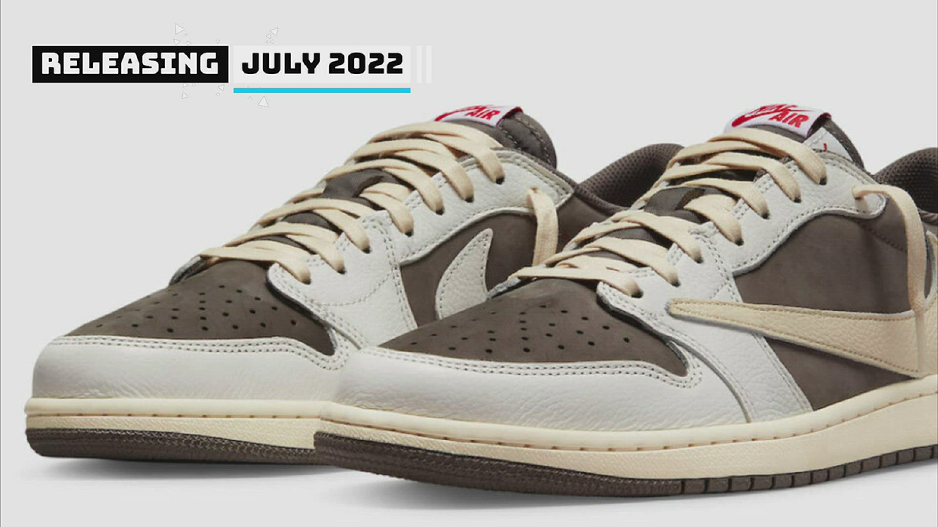 'Video thumbnail for Travis Scott x Air Jordan 1 Low “Reverse Mocha”'