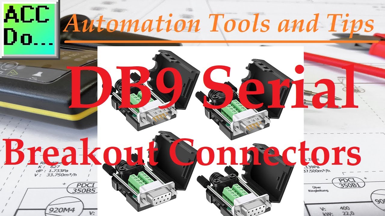 'Video thumbnail for Automation Tools - DB9 Serial Breakout Connectors'