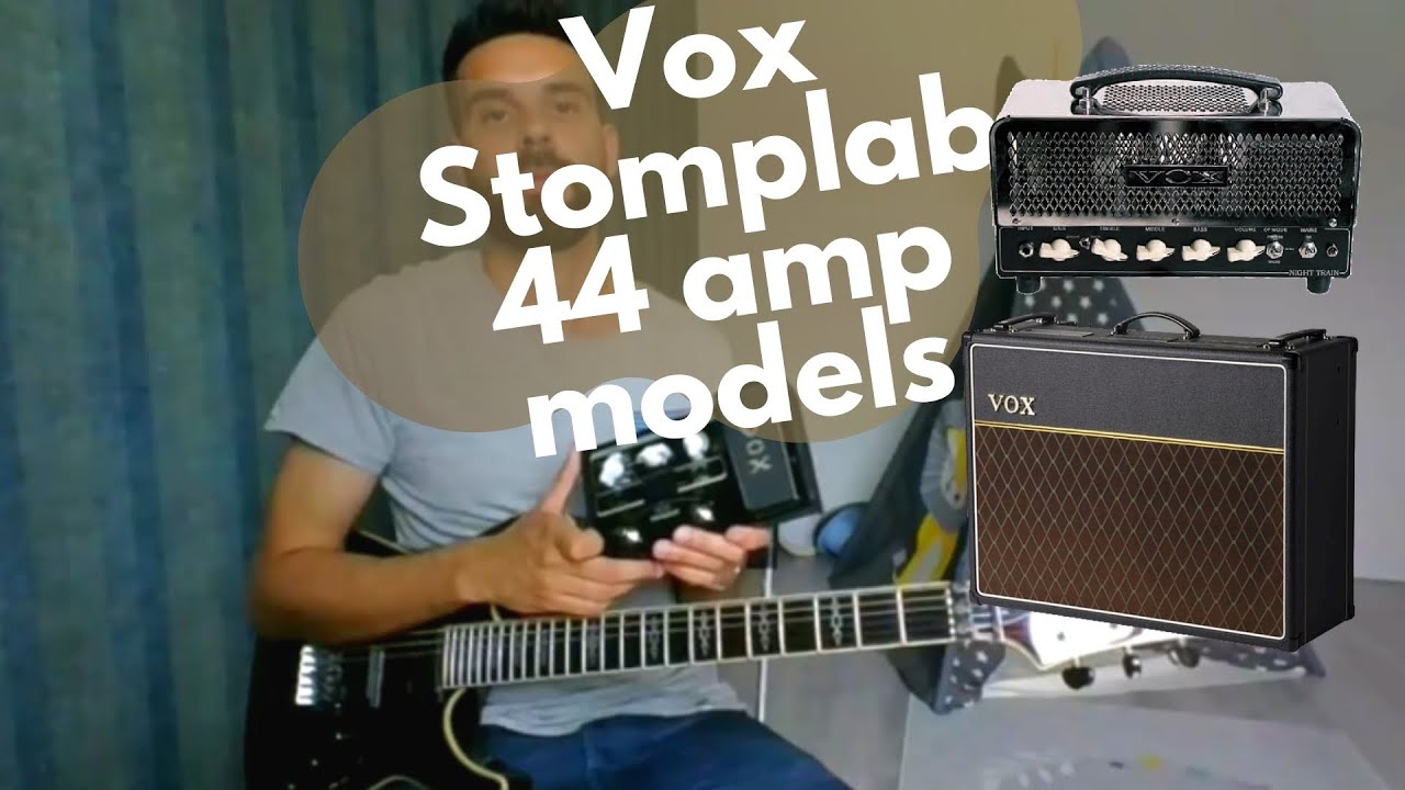 Video thumbnail for Vox Stomplab 2G: 44 Amp Models Demo