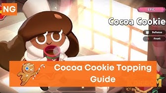 'Video thumbnail for Cocoa Cookie Toppings Build (Cookie Run Kingdom)'