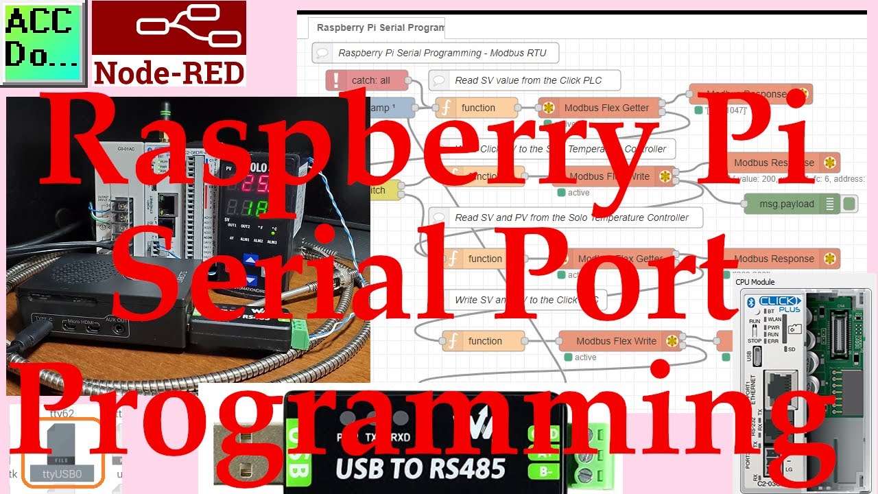 'Video thumbnail for Raspberry Pi Serial Port Programming'