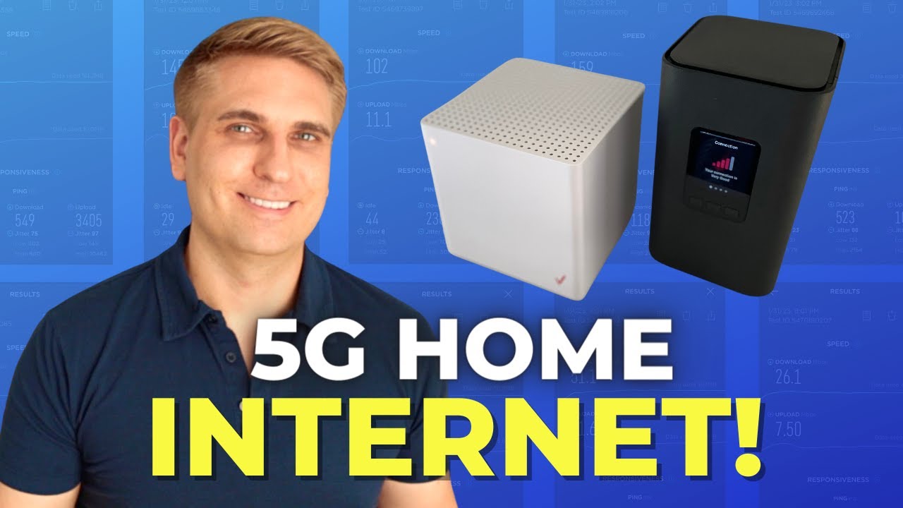 Video thumbnail for I Put Verizon and T-Mobile 5G Home Internet to the Test! Which Service Is Best?