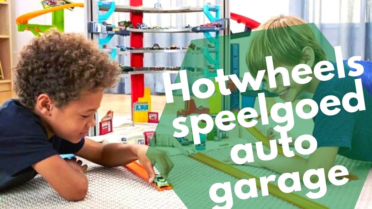 Video thumbnail for Hotwheels speelgoed autogarage