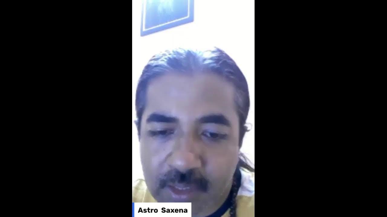 Video thumbnail for Live Astrology Q&A Session - No questions on Marriage and Remedies please