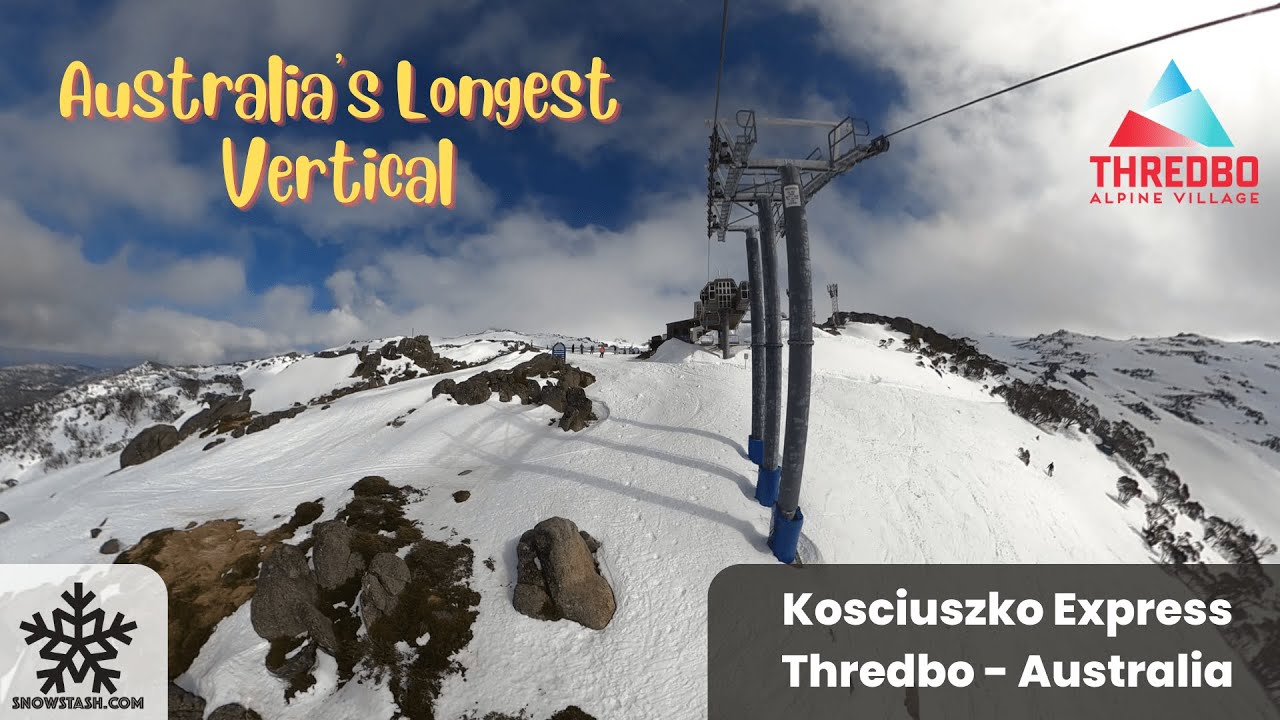 Video thumbnail for Kosciuszko Express 4K | Thredbo | Australia