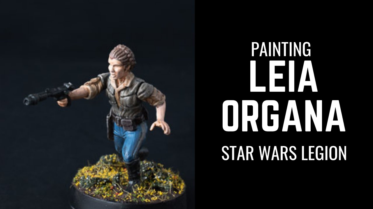 Video thumbnail for Painting Leia Organa Star Wars Legion Time Lapse