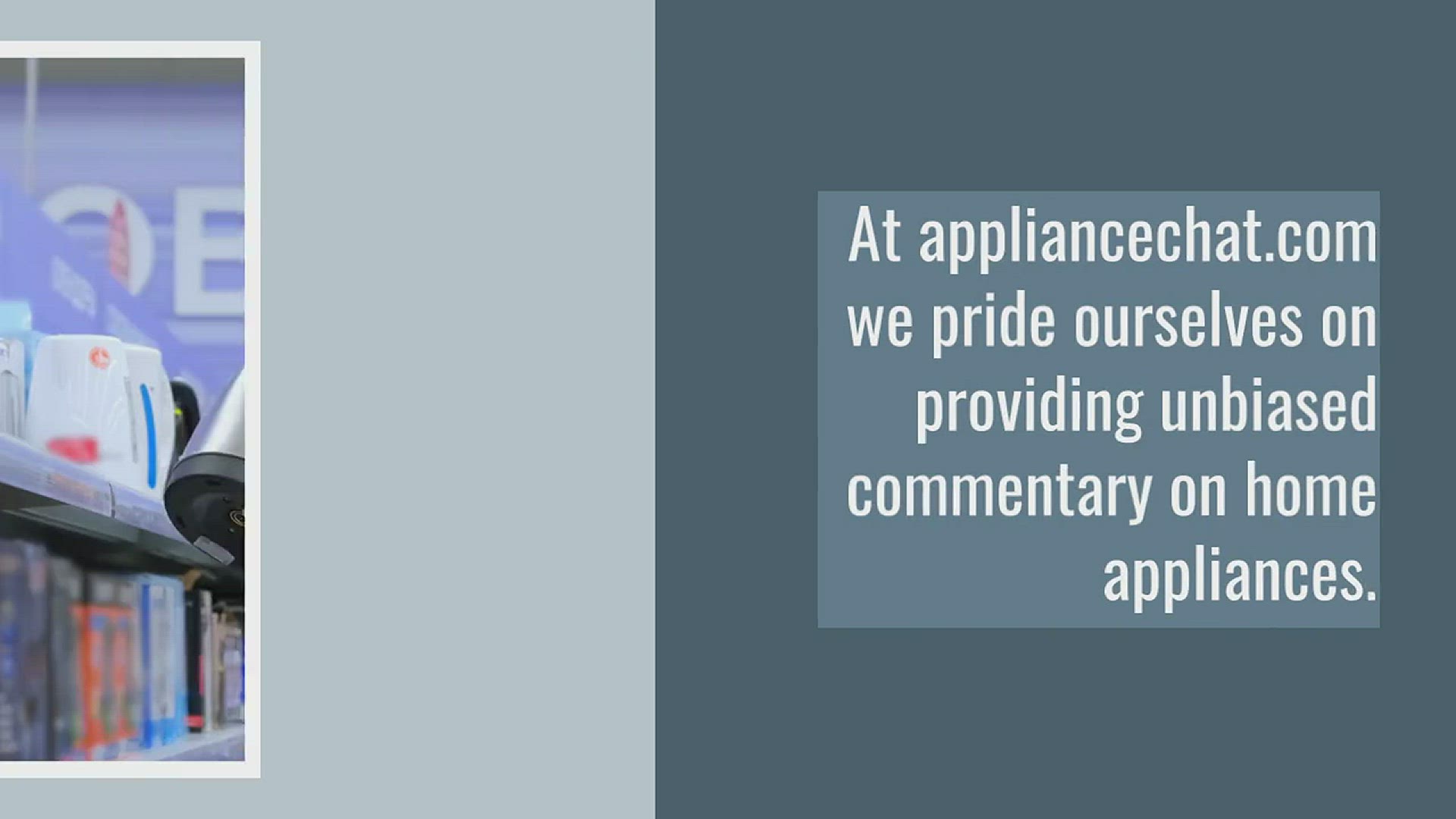 Video thumbnail for Appliancechat.com