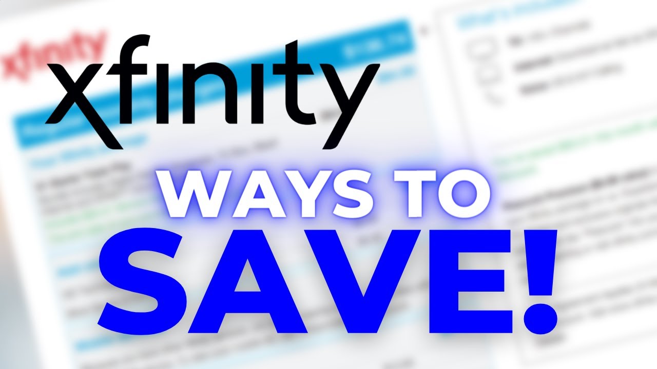 Video thumbnail for 5 Ways To Lower Your Xfinity Cable and Internet Bill in 2023!