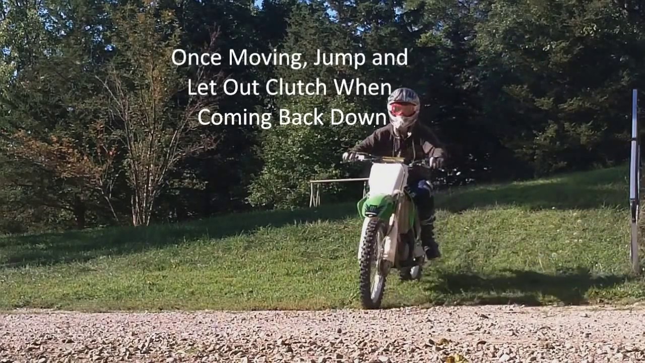 Video thumbnail for How To Push Start A Dirt Bike