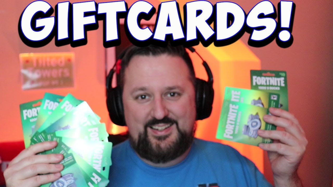 Video thumbnail for How to Redeem Fortnite GIFT CARD - Giveaway