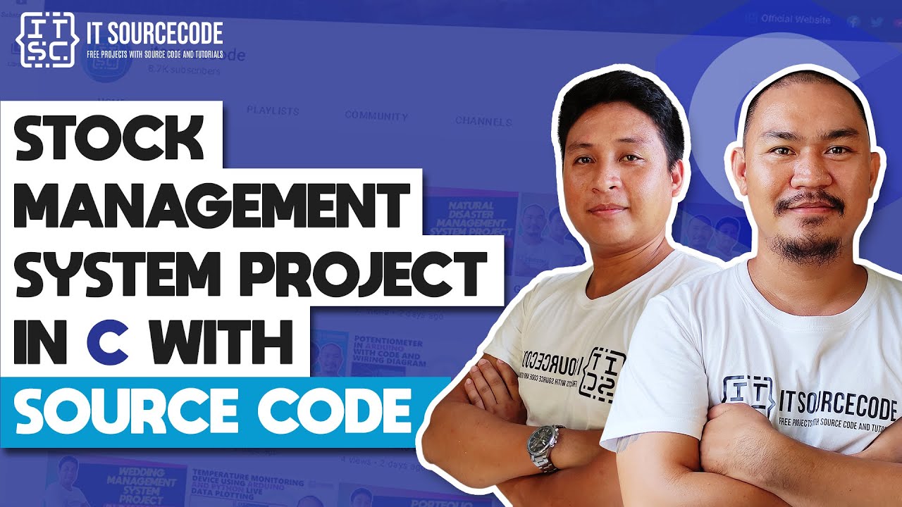 'Video thumbnail for Stock Management System in C with Source Code | C Projects with Source Code'