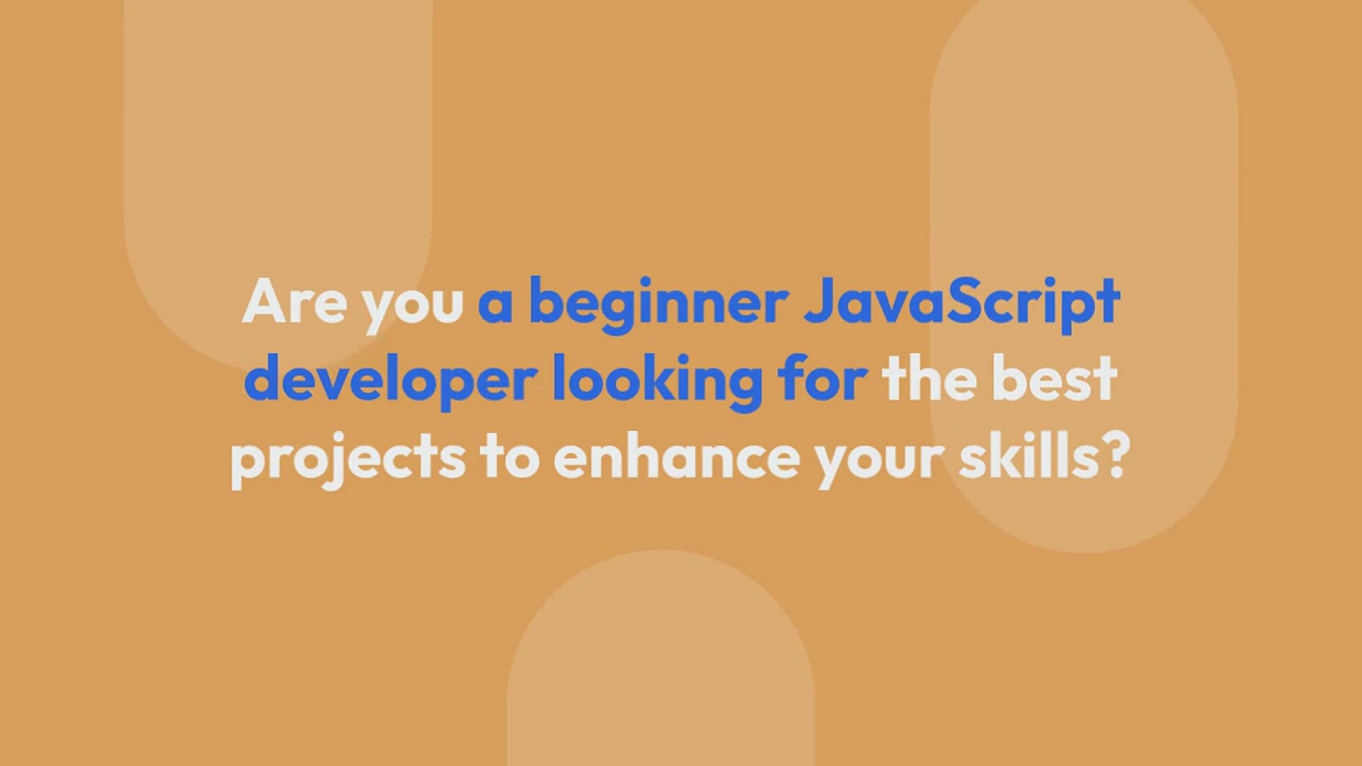 'Video thumbnail for 10 Best JavaScript Projects for Beginners with Source Codes'