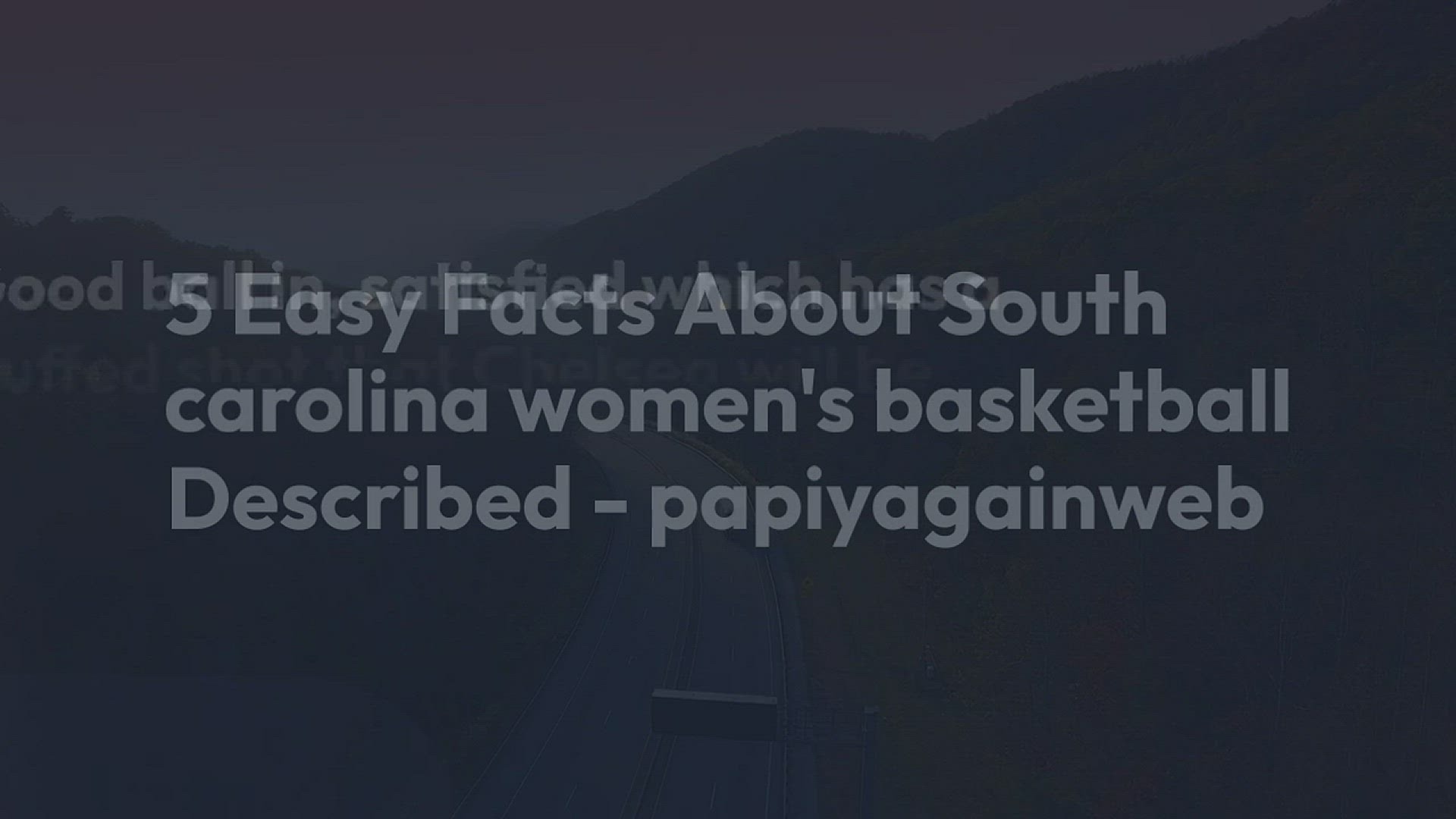 Video thumbnail for 5_Easy_Facts_About_South_carolina_women_