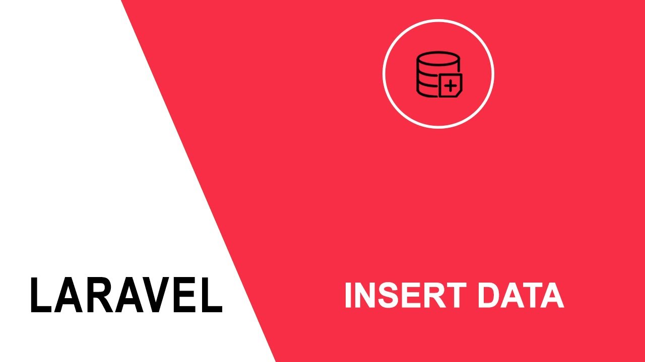Video thumbnail for How to insert data in database - Laravel framework