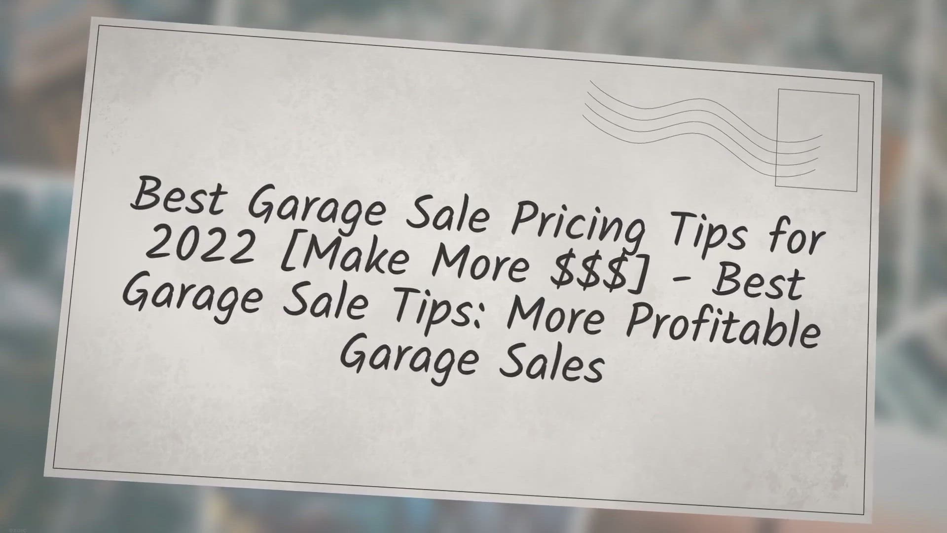 Video thumbnail for Best Garage Sale Pricing Tips for 2022 [Make More $$$] - Best Garage Sale Tips: More Profitable Garage Sales