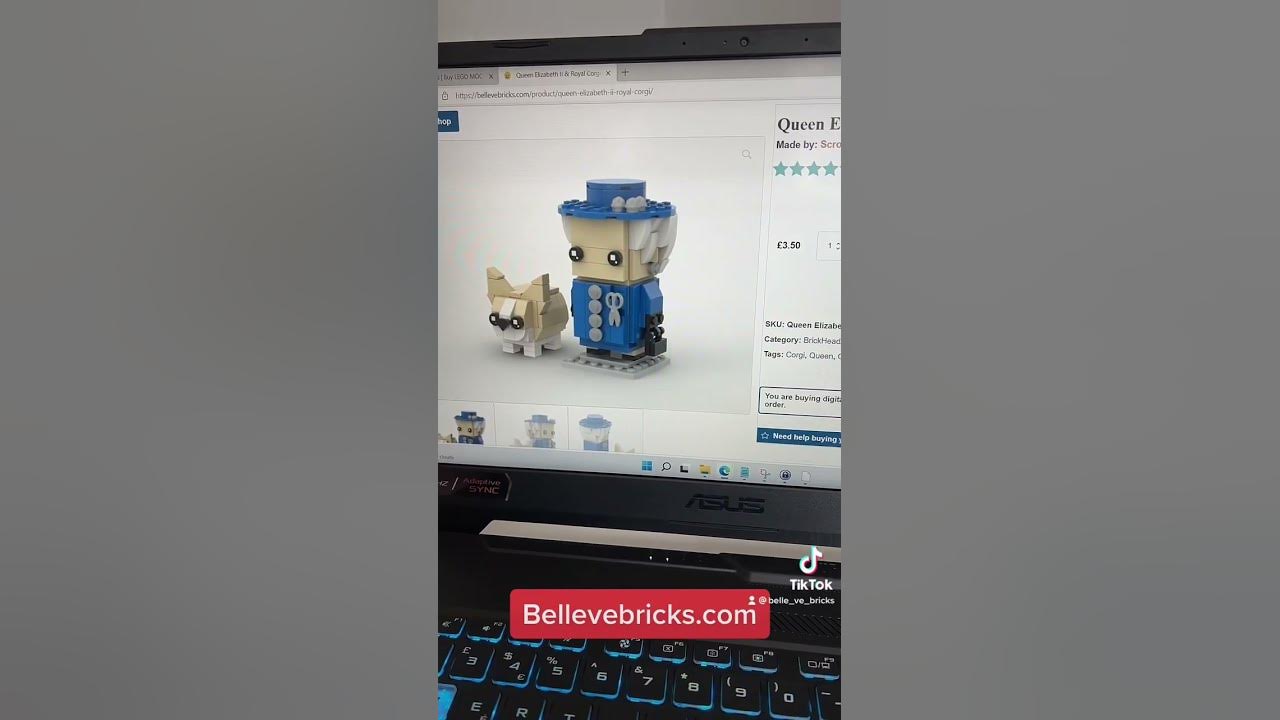 Video thumbnail for RIP Queen Elizabeth II ❤️ LEGO BrickHeadz Queen Elizabeth II