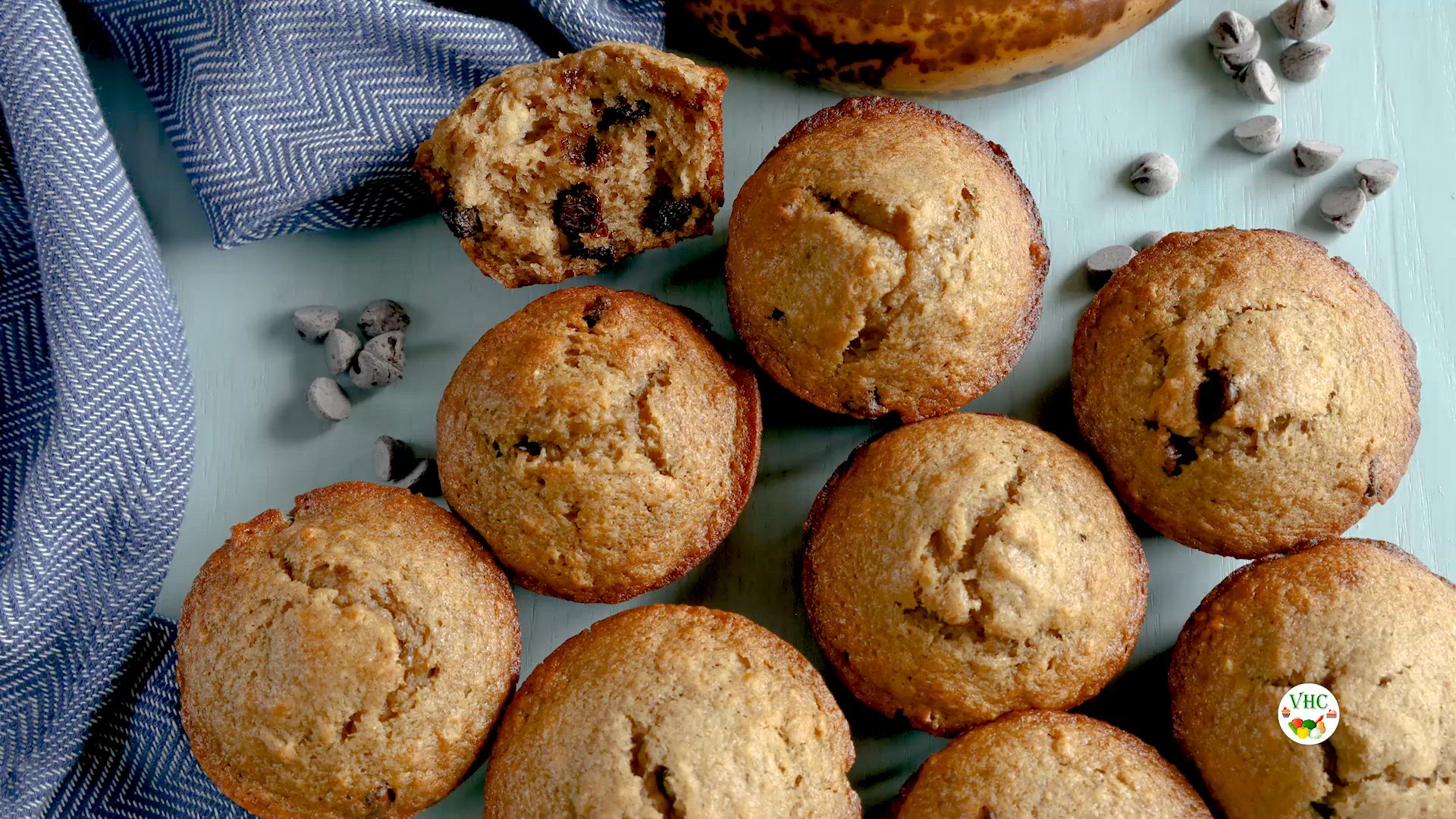 'Video thumbnail for Banana Muffins'