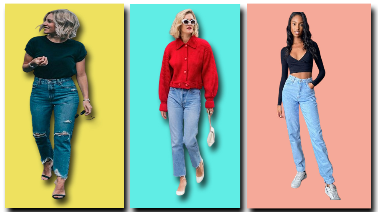 'Video thumbnail for How to Style High-Waisted Mom Jeans?'